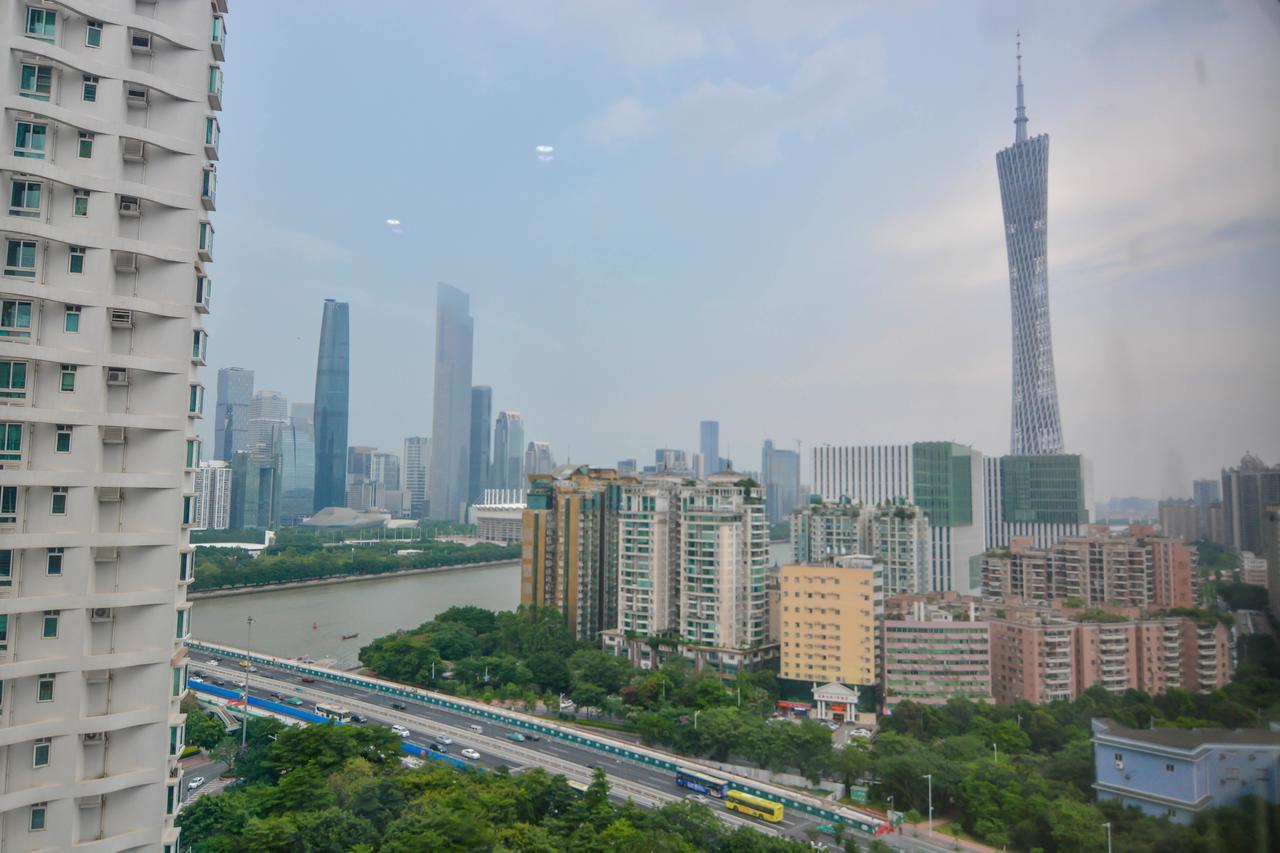 Yumi Apartment Zhujiangxinan Canton Tower Branch Esterno foto