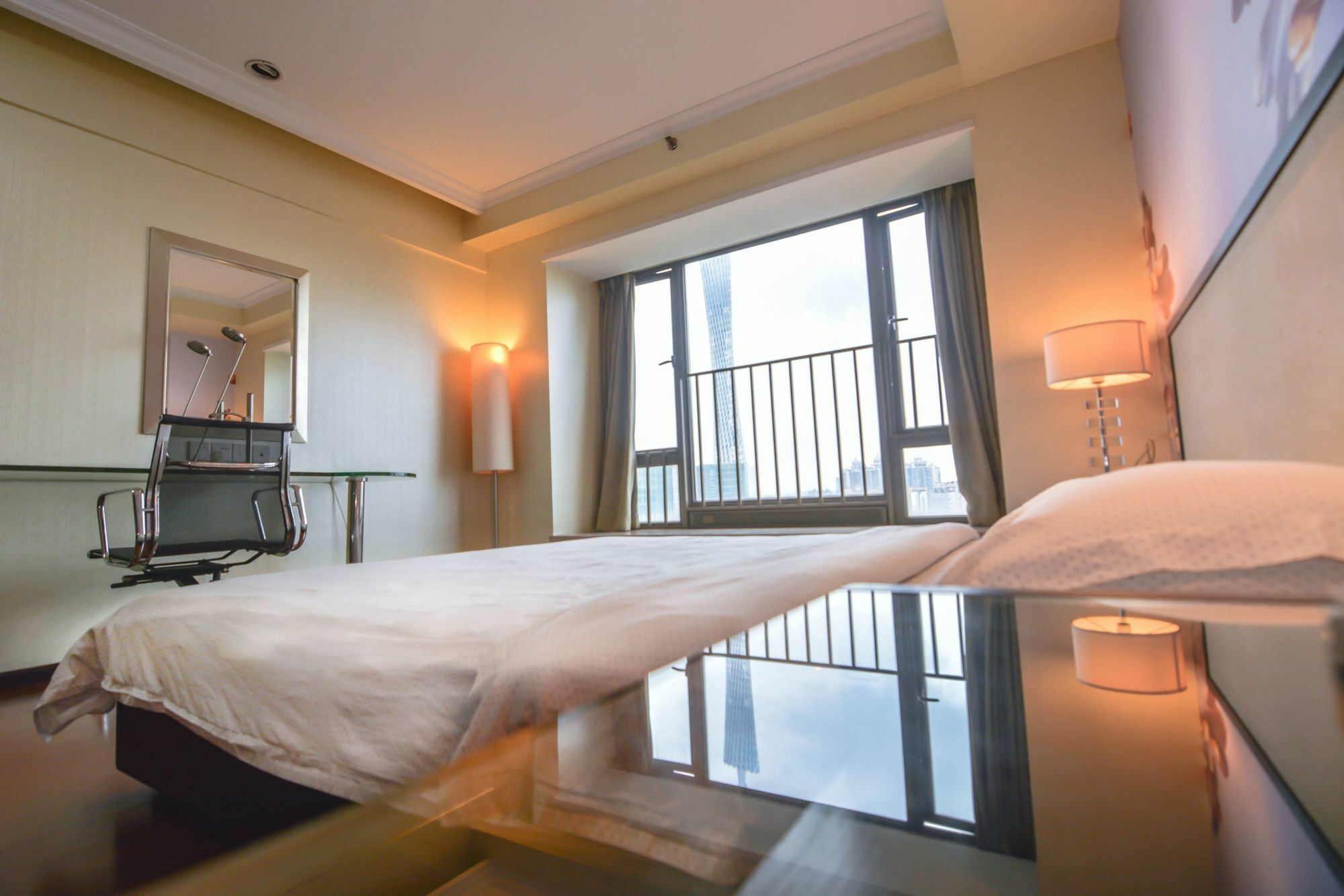 Yumi Apartment Zhujiangxinan Canton Tower Branch Esterno foto