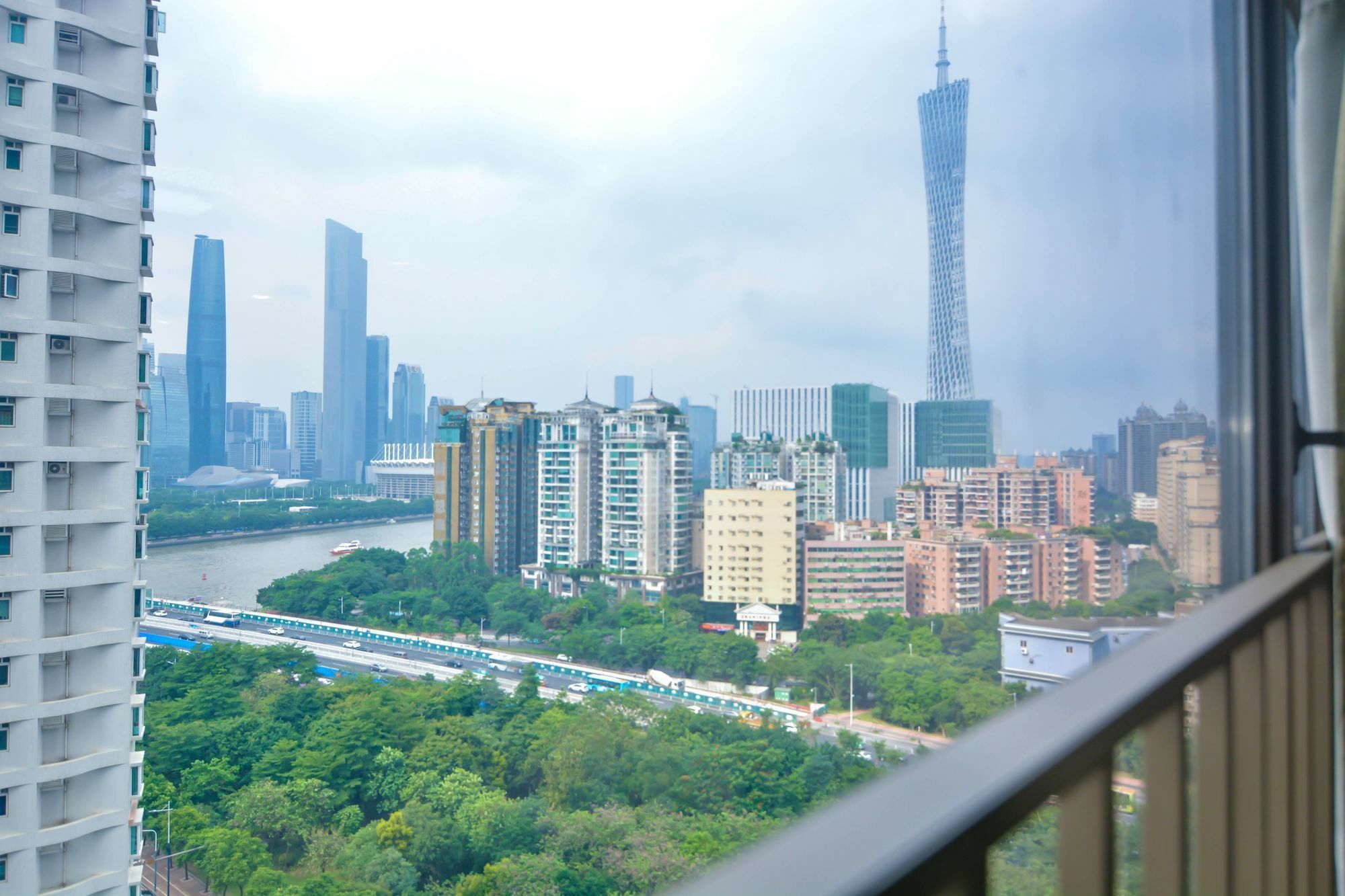 Yumi Apartment Zhujiangxinan Canton Tower Branch Esterno foto